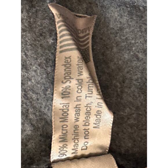 NEW GO COUTURE Gray White Hi-Low Pullover Tunic Top Size XL - Picture 5 of 5